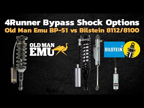 Bypass Differences - @ARB4x4Accessories Old Man Emu BP51 Vs @bilsteinUS 8100