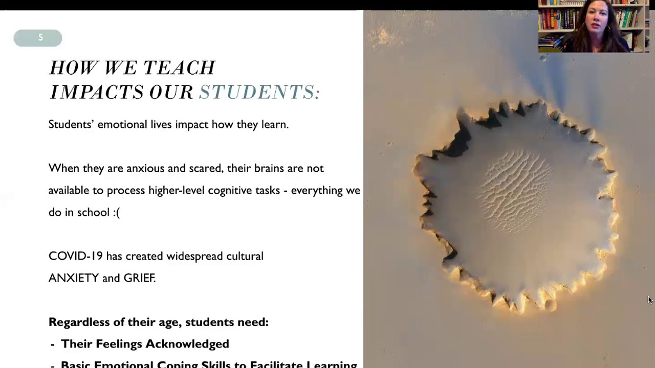 (Virtual Presentation) Dr. Bobbi Wegner  - Social Emotional Learning in the Virtual Classroom