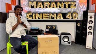 Video thumbnail for Marantz Cinema 40 Premium 9.4 channel 125-watts-per-channel , Dolby Atmos, DTS:X, Auro 3D by AVReceiver Tamil