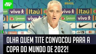 Convocação da seleção com polêmica: olha quem Tite convocou para a Copa do Mundo