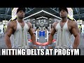 HITTING DELTS AT PROGYM MONTREAL with 2 VALS