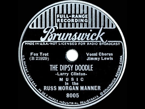 1937 HITS ARCHIVE: The Dipsy Doodle - Russ Morgan (Jimmy Lewis, vocal)