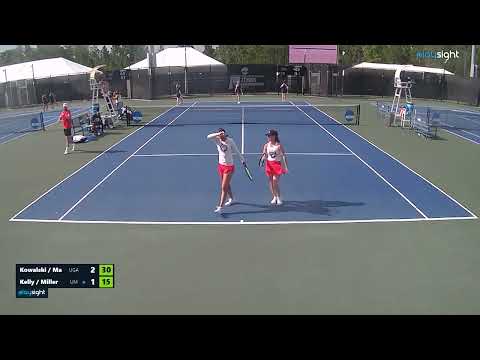 Meg Kowalski/Lea Ma v Merri Kelly/Kari Miller - UGA v UM - 17.5.23