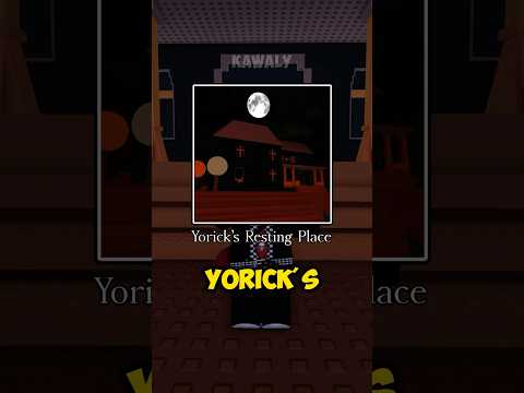 The Origin of Yorick’s Resting Place.. #roblox #forsaken