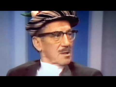 ‪Groucho Marx on meeting Greta Garbo #DickCavett