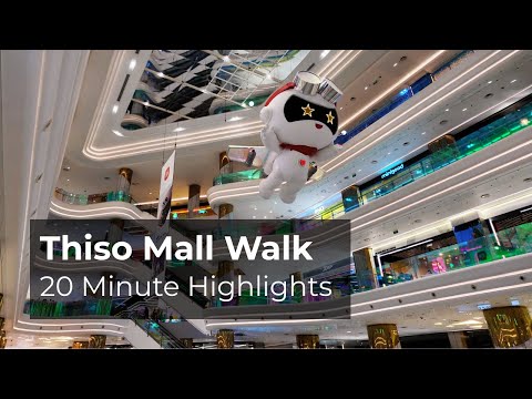 Saigon Thiso Mall Walk 4K &ndash; 20 Minute Highlights &ndash; District 2 Ambience