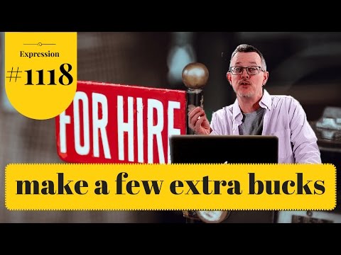 Learn English: Daily Easy English 1118: Make a few extra bucks