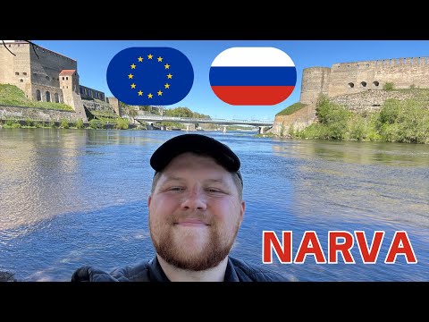 Visiting the EU's Eastern Border in Narva! 🇪🇪