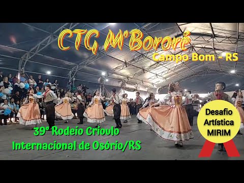 CTG M'Bororé - Campo Bom/RS: Rodeio Osório 2023 (DESAFIO MIRIM)