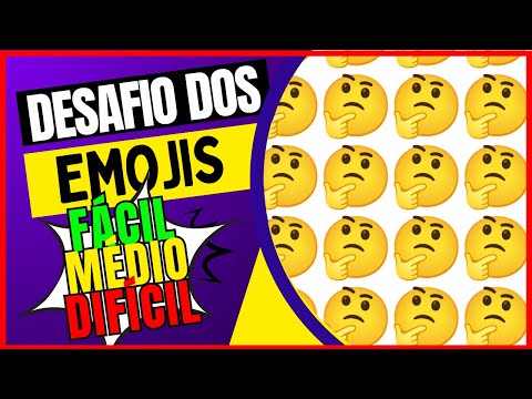 👀ENCONTRE  O EMOJI DIFERENTE  PARTE 3 👀