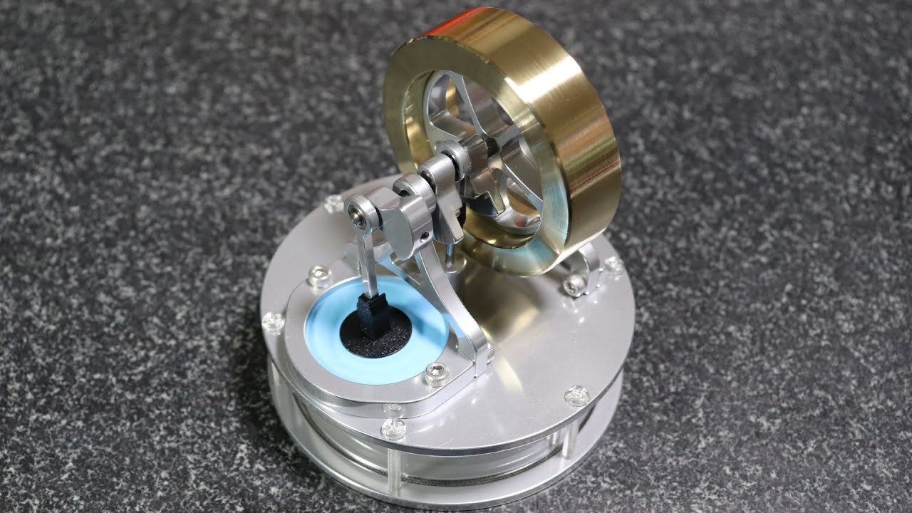 体温で動くエンジン作ってみた【スターリングエンジン】