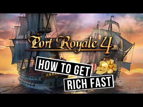 Port Royal 4 - Get Rich Fast! - How to Set up a Simple Trade Route