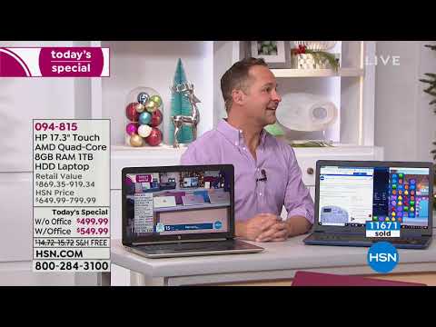 HSN | HP Electronic Gifts 11.04.2018 - 07 PM