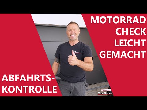 Abfahrtskontrolle Motorrad | Fahrschule Team Raible