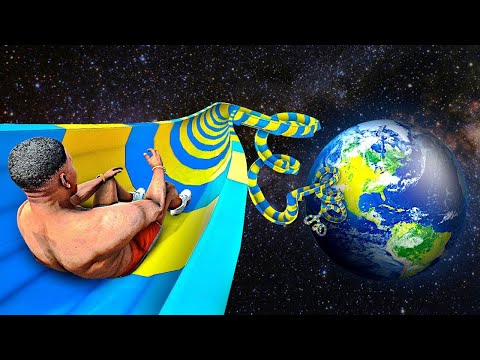 Die GRÖSSTE WASSERRUTSCHE in GTA 5!