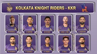 IPL 2018 | KKR IPL Team Squad | List of KKR Players in IPL Season 11