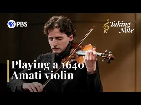 Violinist Joshua Brown | TAKING NOTE