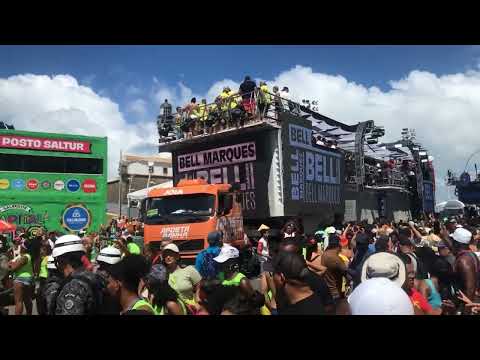 Bell Marques no arrastão - Carnaval de Salvador 2024 - o mais belo dos belos