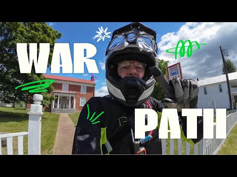 Moto Warpath Adventure / Highland Mountains of Virginia / WR250R, DR650