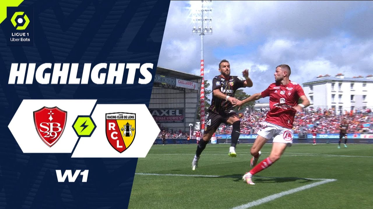 Brest vs Lens highlights