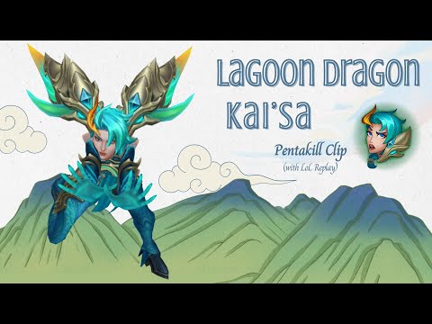 My second Kai'Sa Penta 🐉 (Lagoon Dragon Skin)