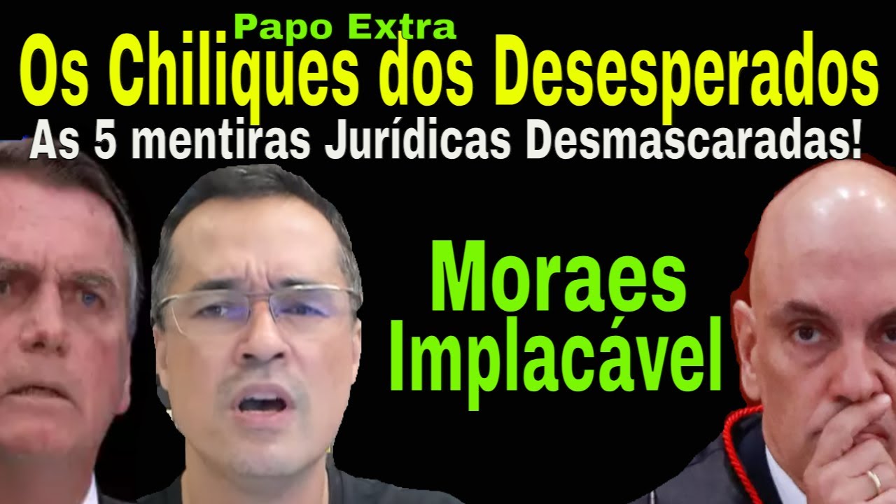 EXTRA! DIREITA EM DESESPERO ATACA DELAÇÃO E DENÚNCIA CONTRA BOLSONARO. ELE VAI SER PRESO!