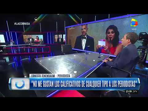 Luis Majul, Ernesto Tenembaum cruce caliente en plena entrevista de TV 1