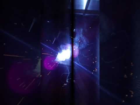 Schweißen Aufschweißen Panzern 5 mm dick