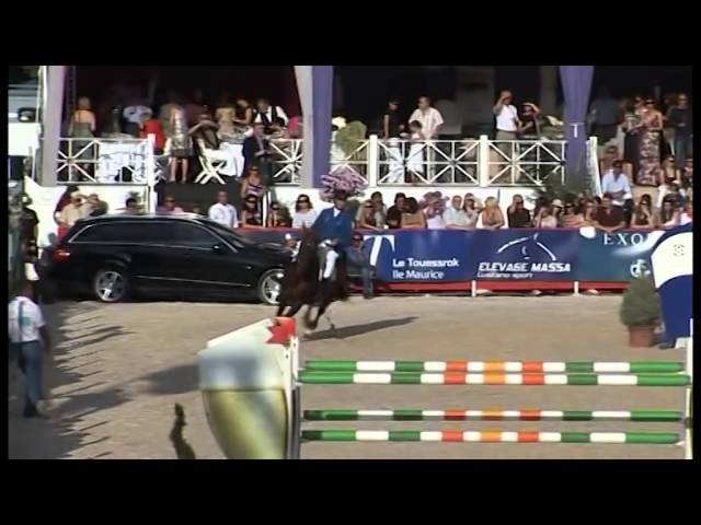 Half-brother of the mare Forca van T&L is the CSI 1.60m Stallion Vancouver 'd Auvray with rider Rodrigo Pessoa.