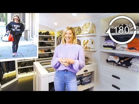 アシュリー・ティスデイル、180°でクローゼットを見学｜グラマー (Ashley Tisdale Gives a Tour of Her Closet in 180° | Glamour)