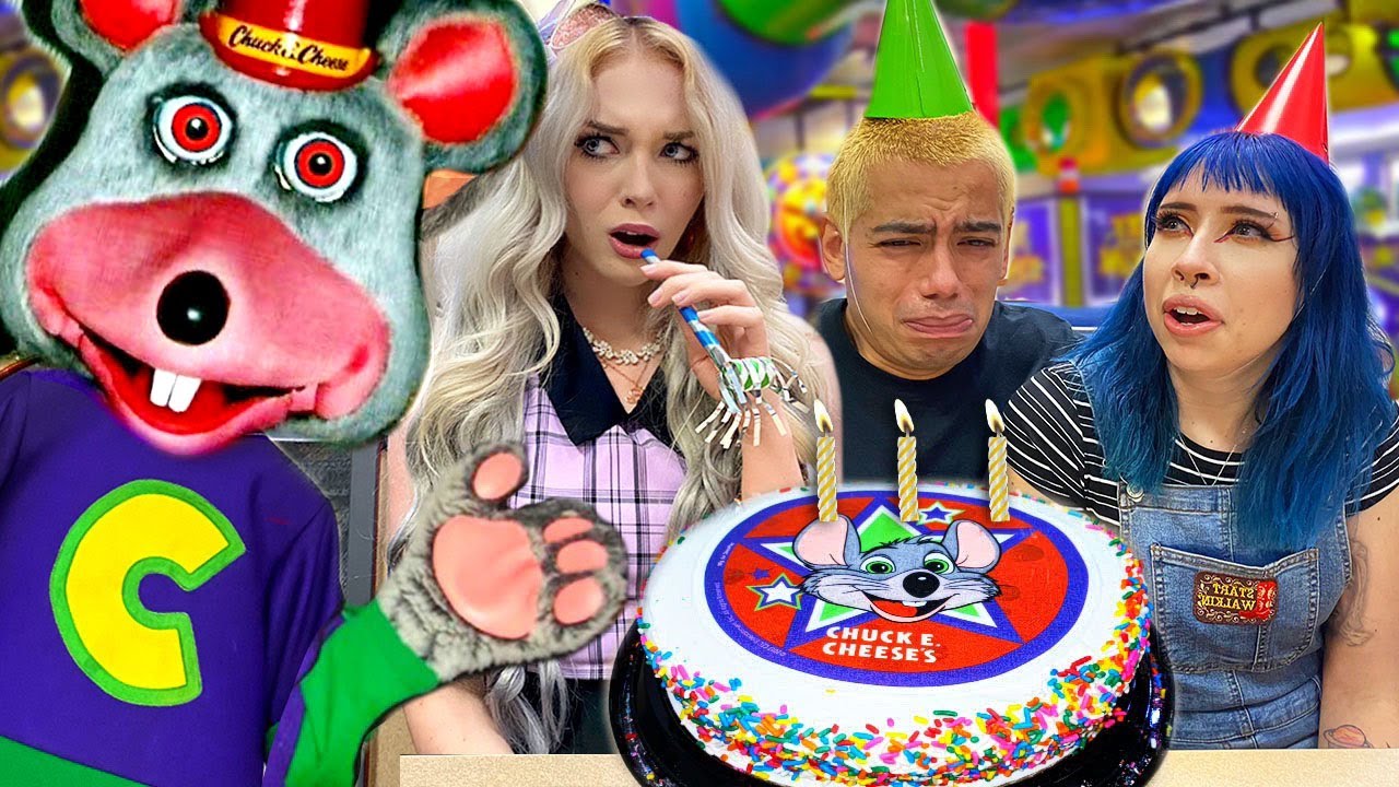 We had a Chuck E Cheese Birthday Party and it was TERRIFYING...