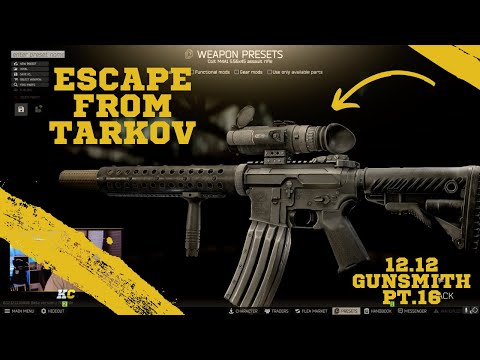Gunsmith - Part 16 Escape from Tarkov Büchsenmacher Quest 12.12 Tutorial Guide deutsch King_ChiefTV