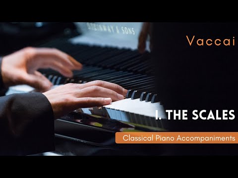 Vaccai, Practical Method: I. The Scales (Piano Accompaniment)