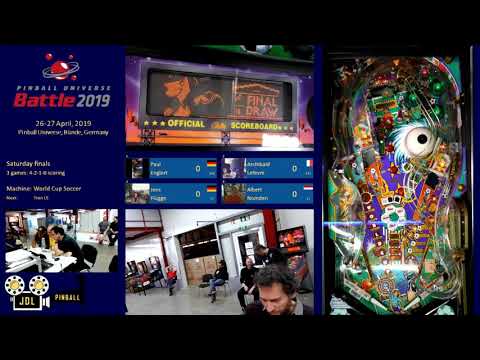 Pinball Universe Battle 2019 - Saturday Finals