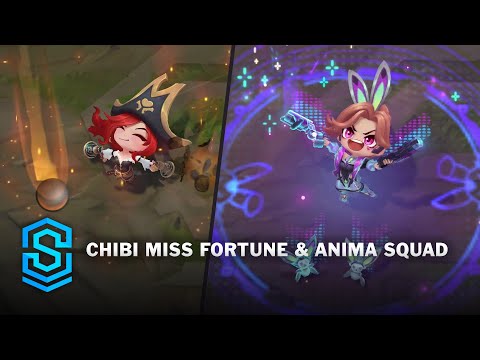 Chibi Miss Fortune & Chibi Battle Bunny Miss Fortune | Teamfight Tactics