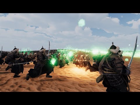 150.000 MONGOLIAN SOLDIERS vs 50.000 GHOSTS - ULTIMATE EPIC BATTLE SIMULATOR 2