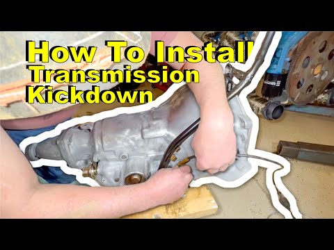 How to Install Turbo 350 Kickdown Cable | The Yell Camino