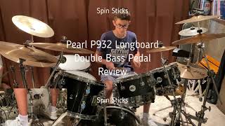 Video thumbnail for Pearl P932 Longboard Double Bass Pedal Review by Spin Sticks