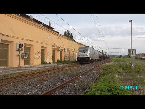 Rarità MRS Scarlino - Rho sulla Pisa - Collesalvetti - Vada!! (E494.552 "Tricolore" DBCI)