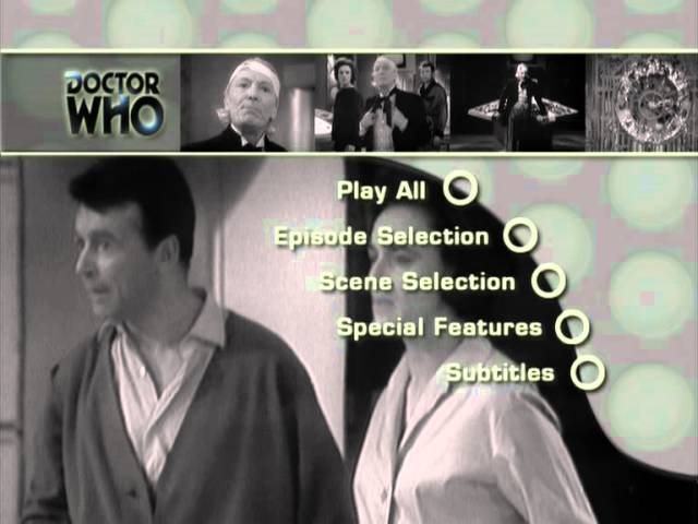 Doctor Who: Edge Of Destruction [UK DVD MENU]