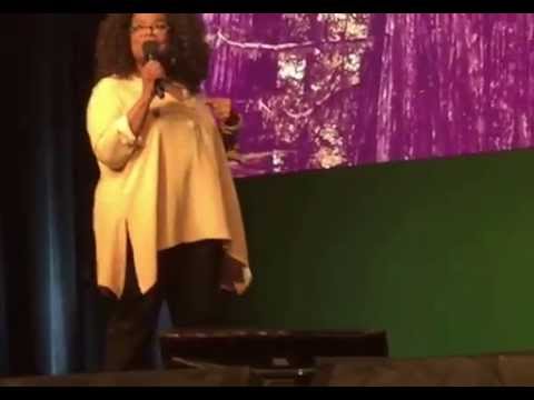 Oprah performing Phenomenal Woman by Maya Angelou