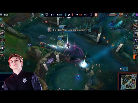 G2 Caps Trolling With Ryze Ult | FNC vs G2