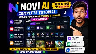 Novi AI Tool Full Tutorial | Create AI Videos & Images Easily | Maan Ai tutorials