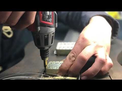 Bare Knuckle Pickup Installed In LSL Instruments Baritone