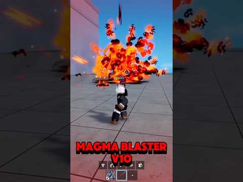 Magma Blaster v10🌋🔥 #bloxfruits #shorts