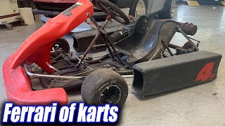 We FOUND An ABANDONED Vintage Racing Go-Kart!    WILL IT RUN?