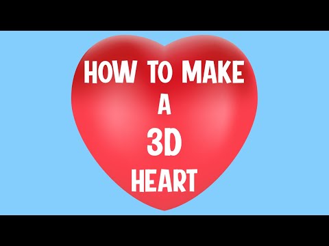 How to Make a 3D Heart With The Mesh Tool in Adobe...