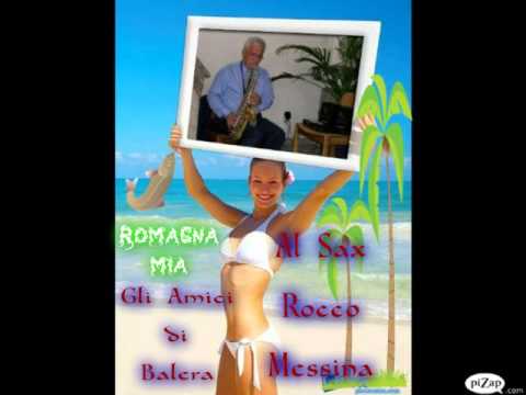 gli amici di balera Romagna mia al Sax Rocco Messina.video totòsalvaggio