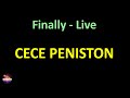 CeCe Peniston - Finally - Live (Lyrics version)