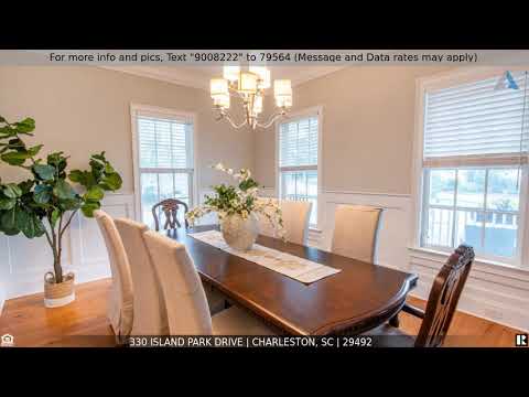 Priced at $2,295,000 - 330 Island Park Drive, Charleston, SC 29492